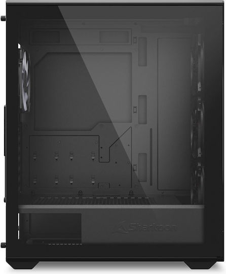 Sharkoon VK2 RGB Midi Tower Κουτί Υπολογιστή με Πλαϊνό Παράθυρο Μαύρο - Image 4