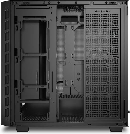Sharkoon Rebel C80M RGB Gaming Midi Tower Κουτί Υπολογιστή Μαύρο - Image 7