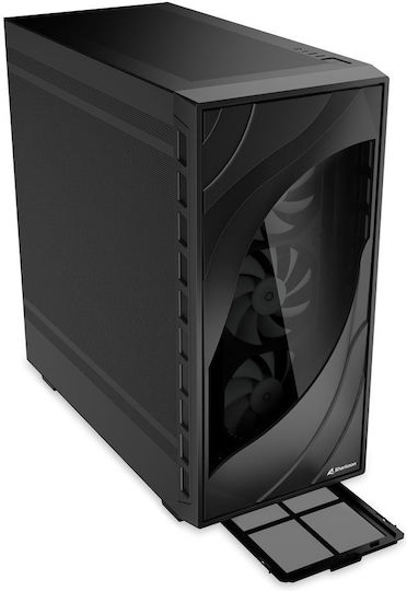 Sharkoon Rebel C80M RGB Gaming Midi Tower Κουτί Υπολογιστή Μαύρο - Image 8