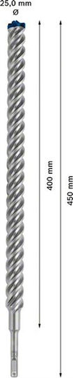 Bosch Expert Sds Plus-7x Hammer Drill Bit 25x400x450mm - Image 4