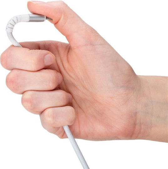 Goobay USB 2.0 Cable USB-C male - USB-C 60W Λευκό 2m (70194) - Image 4