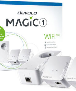 Devolo Magic 1 Powerline Τριπλού Kit για Ασύρματη Σύνδεση Wi‑Fi 4 και Θύρα Ethernet