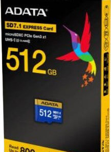 Alternative view of Adata microSDXC 512GB Class 10 U3 UHS-II
