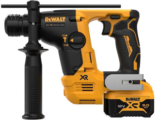 Dewalt Κρουστικό Σκαπτικό Πιστολέτο Μπαταρίας Brushless 12V 2x5Ah με Υποδοχή SDS Plus DCH072P2-QW - Image 2