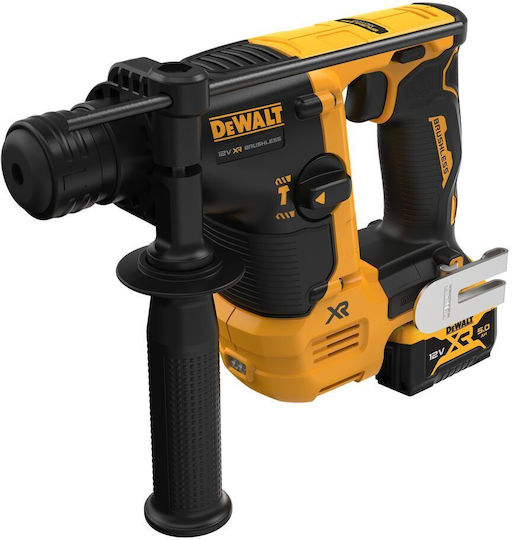 Dewalt Κρουστικό Σκαπτικό Πιστολέτο Μπαταρίας Brushless 12V 2x5Ah με Υποδοχή SDS Plus DCH072P2-QW - Image 3