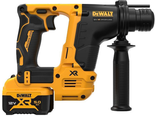 Dewalt Κρουστικό Σκαπτικό Πιστολέτο Μπαταρίας Brushless 12V 2x5Ah με Υποδοχή SDS Plus DCH072P2-QW - Image 4