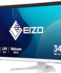Alternative view of Eizo FlexScan EV3450XC-WT Ultrawide HDR Curved Monitor 34.1" QHD 3440x1440