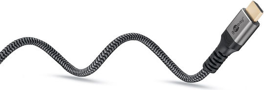 Goobay HDMI 2.1 Cable HDMI male - HDMI male 1m Μαύρο 65260 - Image 5