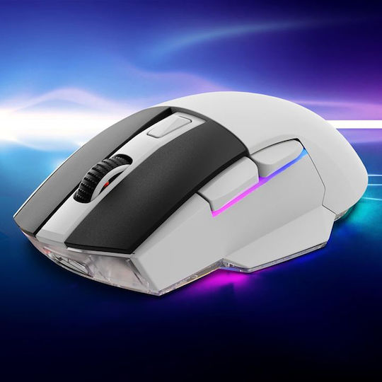 Sharkoon SGM35 RGB Gaming Ποντίκι 6400 DPI Λευκό - Image 7