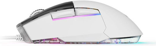 Sharkoon SGM35 RGB Gaming Ποντίκι 6400 DPI Λευκό - Image 11