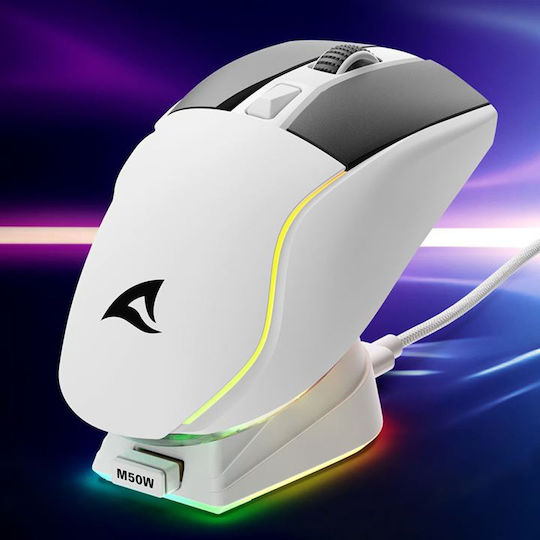 Sharkoon SGM35 RGB Gaming Ποντίκι 6400 DPI Λευκό - Image 8