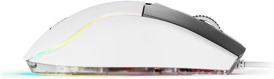 Sharkoon SGM35 RGB Gaming Ποντίκι 6400 DPI Λευκό - Image 10