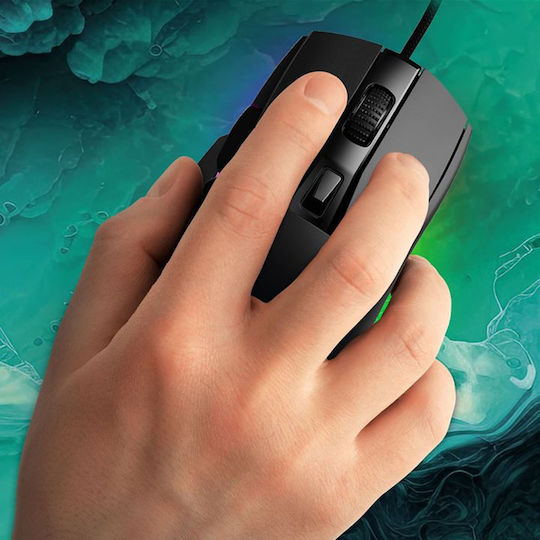 Sharkoon SGM35 RGB Gaming Ποντίκι 6400 DPI Μαύρο - Image 6