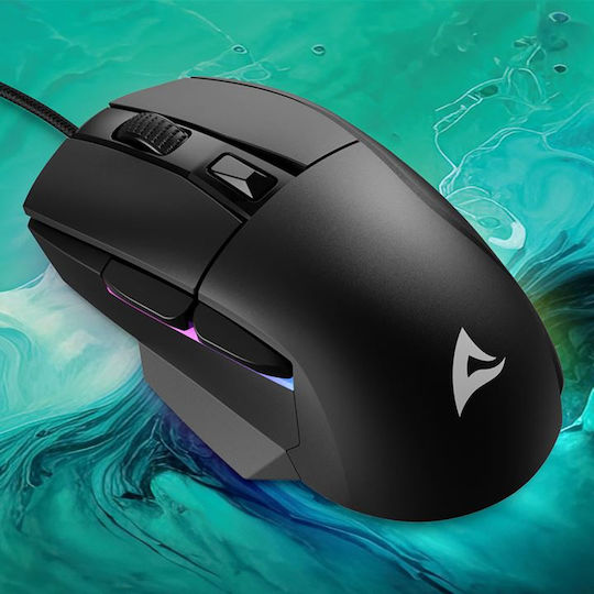 Sharkoon SGM35 RGB Gaming Ποντίκι 6400 DPI Μαύρο - Image 8