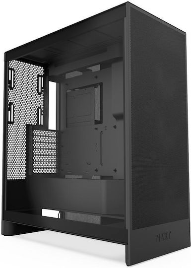 NZXT H7 Flow Midi Tower Κουτί Υπολογιστή με Πλαϊνό Παράθυρο Μαύρο - Image 3