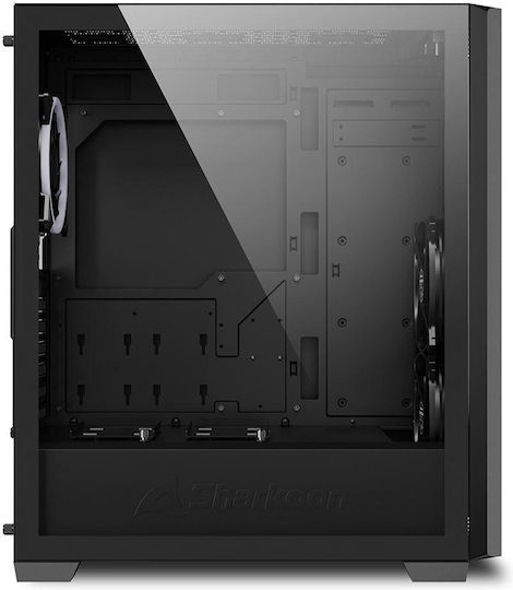 Sharkoon VS9 RGB Gaming Midi Tower Κουτί Υπολογιστή με Πλαϊνό Παράθυρο Μαύρο - Image 10