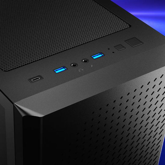 Sharkoon VS9 RGB Gaming Midi Tower Κουτί Υπολογιστή με Πλαϊνό Παράθυρο Μαύρο - Image 7