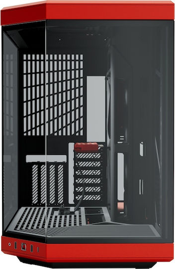 HYTE Y70 Midi Tower Κουτί Υπολογιστή με Πλαϊνό Παράθυρο Black Cherry - Image 3