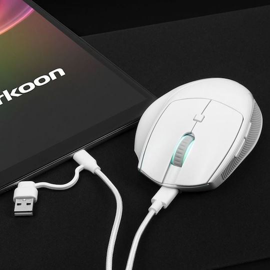 Sharkoon OfficePal M25W Ασύρματο Ποντίκι Λευκό - Image 6
