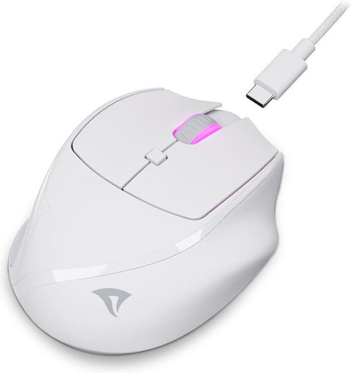 Sharkoon OfficePal M25W Ασύρματο Ποντίκι Λευκό - Image 4