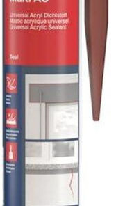 fischer Ακρυλική Σιλικόνη Καφέ 310ml 53112