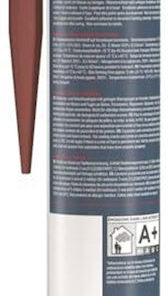 Alternative view of fischer Ακρυλική Σιλικόνη Καφέ 310ml 53112