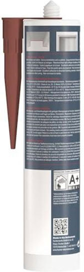 fischer Ακρυλική Σιλικόνη Καφέ 310ml 53112 - Image 2