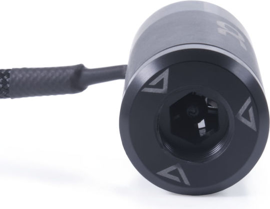 Alphacool ES flow and temperature sensor "HighFlow" with tachometer signal Μαύρο 17558 - Image 3