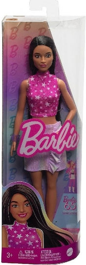 Barbie Fashionistas Κούκλα Fashionistas Rock Pink And Metallic για 3+ Ετών FBR37