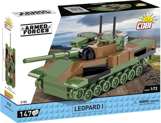 Cobi Τουβλάκια Leopard I για 6+ Ετών 147τμχ
