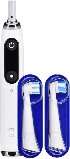 Oral-B IO Series 9N Ηλεκτρική Οδοντόβουρτσα με Θήκη Ταξιδίου White Alabaster - Image 3
