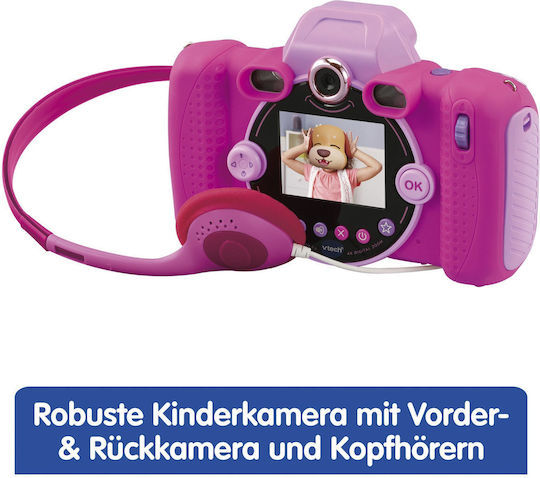 Vtech Kidizoom Duo FX Παιδική Φωτογραφική Μηχανή 8MP Ροζ - Image 2