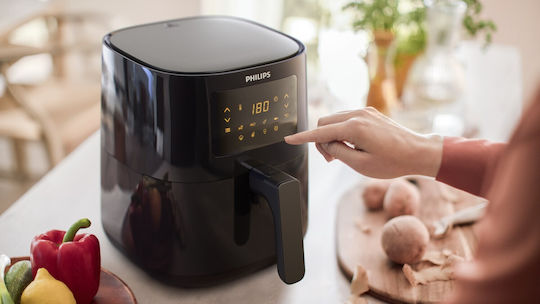 Philips Essential Collection Air Fryer 4.1lt Μαύρο - Image 9