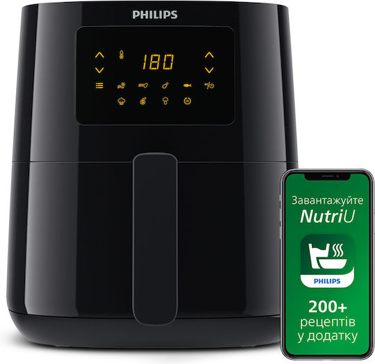 Philips Essential Collection Air Fryer 4.1lt Μαύρο - Image 8