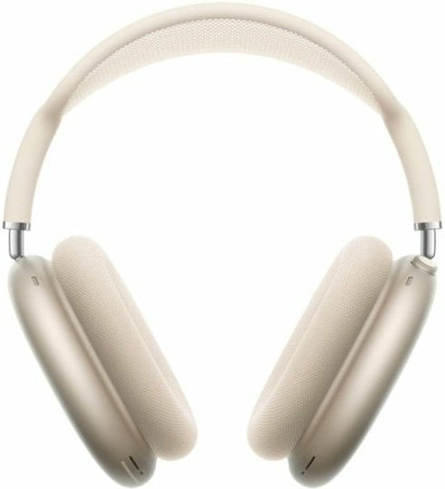 Apple AirPods Max (2024) Ασύρματα / Ενσύρματα Over Ear Ακουστικά με 20 ώρες Λειτουργίας Starlight