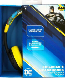 Alternative view of OTL Batman Ενσύρματα Παιδικά On Ear Ακουστικά Κίτρινα
