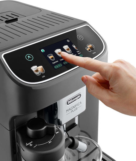 De'Longhi Magnifica Plus Αυτόματη Μηχανή Espresso 1450W Πίεσης 15bar με Μύλο Άλεσης Μαύρη - Image 8
