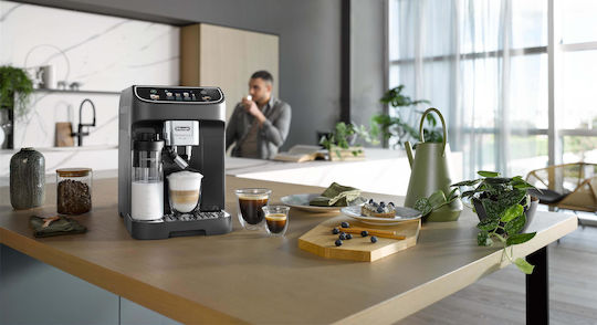 De'Longhi Magnifica Plus Αυτόματη Μηχανή Espresso 1450W Πίεσης 15bar με Μύλο Άλεσης Μαύρη - Image 5