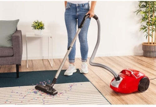 Rowenta Compact Power Ηλεκτρική Σκούπα 750W με Σακούλα 3lt Κόκκινη - Image 6