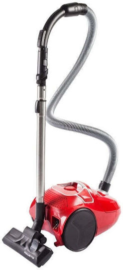 Rowenta Compact Power Ηλεκτρική Σκούπα 750W με Σακούλα 3lt Κόκκινη - Image 9