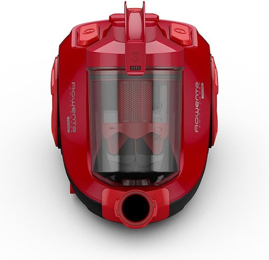 Rowenta Swift Power Cyclonic Ηλεκτρική Σκούπα 750W με Κάδο 1.64lt Κόκκινη - Image 11