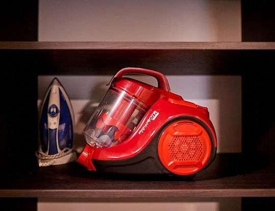 Rowenta Swift Power Cyclonic Ηλεκτρική Σκούπα 750W με Κάδο 1.64lt Κόκκινη - Image 9