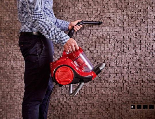 Rowenta Swift Power Cyclonic Ηλεκτρική Σκούπα 750W με Κάδο 1.64lt Κόκκινη - Image 5