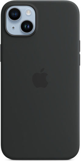 Apple Magsafe Back Cover Σιλικόνης Μαύρο (iPhone 14) MW5R3ZM/A