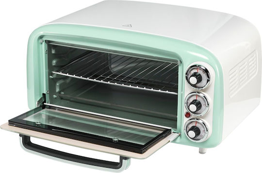 Ariete Vintage Mini 0979/04 Ηλεκτρικό Φουρνάκι 18lt Χωρίς Εστίες Green - Image 6