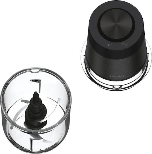 Haier HCH5B1 011 38700001 Πολυκόπτης Multi 500W με Δοχείο 500ml Μαύρος - Image 3