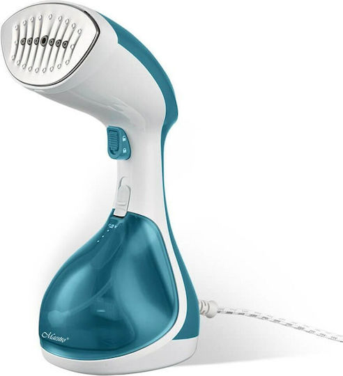 Maestro MR-355-AQUAMARINE Ατμοκαθαριστής Ρούχων Χειρός 1500W με Δοχείο 240ml Μπλε