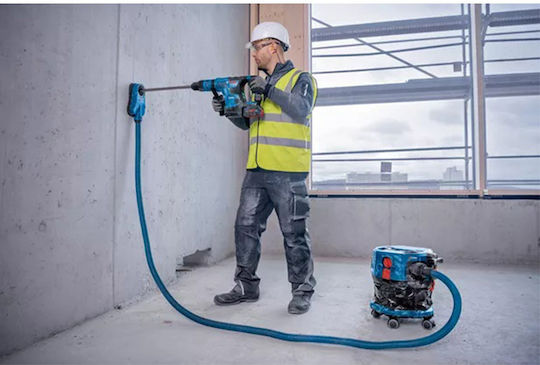 Bosch GAS 18V-12 MC Professional Επαναφορτιζόμενη Σκούπα Υγρών / Στερεών Χωρίς Φορτιστή και Μπαταρία με Πλαστικό Κάδο 12lt - Image 4