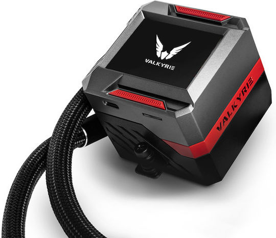 Valkyrie Syn 240 ARGB Υδρόψυξη Επεξεργαστή Διπλού Ανεμιστήρα 120mm για Socket AM4/AM5/1700/1200/115x - Image 6