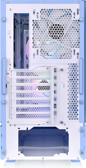 Thermaltake Ceres 350 MX Gaming Midi Tower Κουτί Υπολογιστή με Πλαϊνό Παράθυρο και RGB Φωτισμό Hydrangea Blue - Image 4